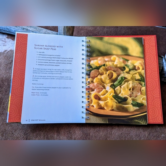 Favorite Brand Name Recipes Dump Dinners Spiral Bound Hardcover - Picture 13 of 16